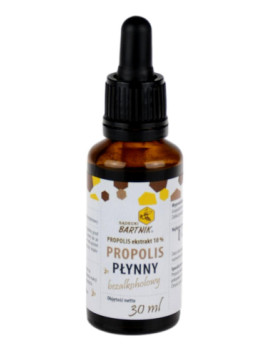 Krople propolisowe 10% bez alkoholu 30ml